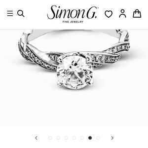 Simon G. Diamond Ring